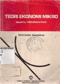 Teori Ekonomi Mikro