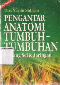 Pengantar Anatomi Tumbuh Tumbuhan (Revisi)