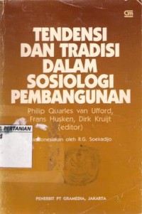 Tendesi dan Tradisi Dalam Sosiologi Pembanguna