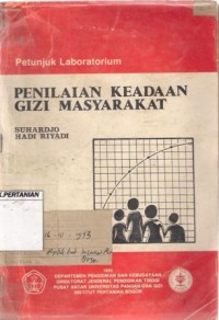 Petunjuk Laboratorium Penilaian Keadaan Gizi Masyarakat