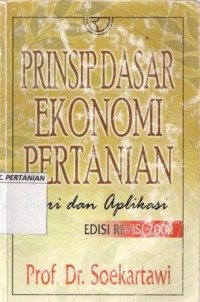 Prinsip Dasar Ekonomi Pertanian