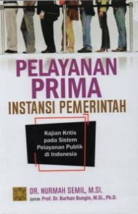 Pelayanan Prima Instansi Pemerintah